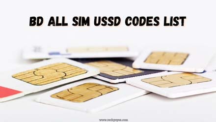 BD All SIM USSD Codes List