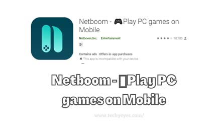 NetBoom - PC Games On Phone for Android - Free App Download