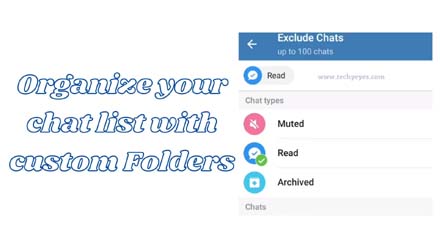 Organize your chat list with custom Folders