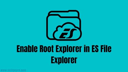 Enable Root Explorer in ES File Explorer