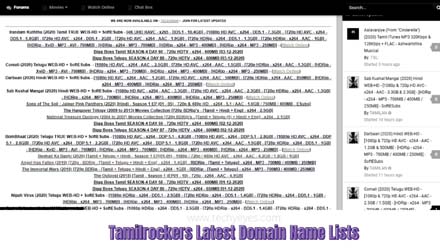 Tamilrockers New URL