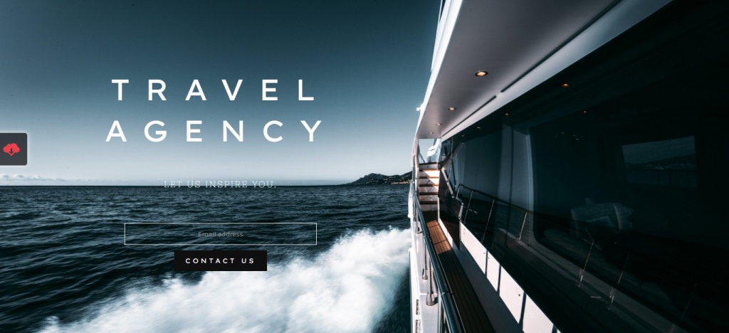 Travel Agency website template