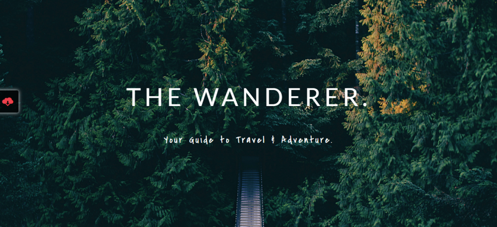 Travel Guide website template