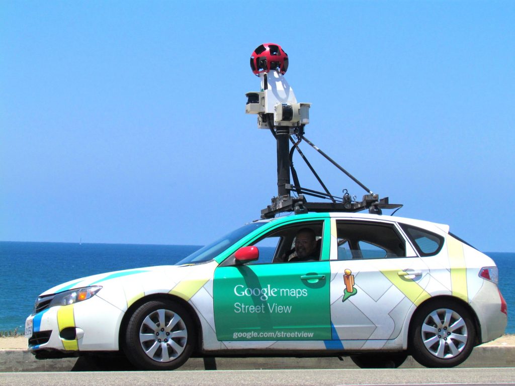 Google Maps street view car