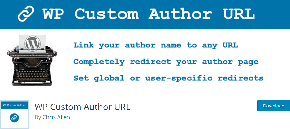 WP Custom Author URL