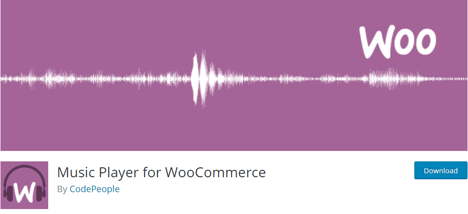 Music Player for WooCommerce