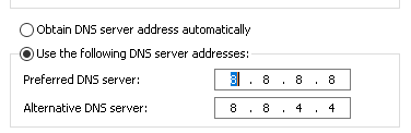 New DNS server