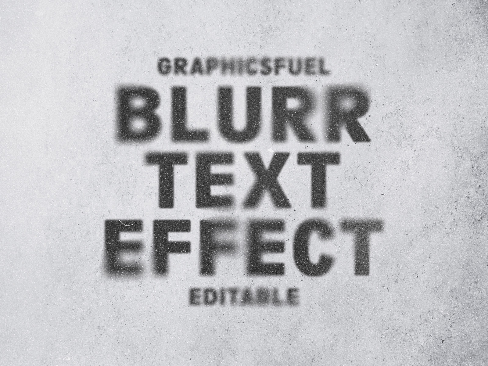 Ghost Blurr Text Effect