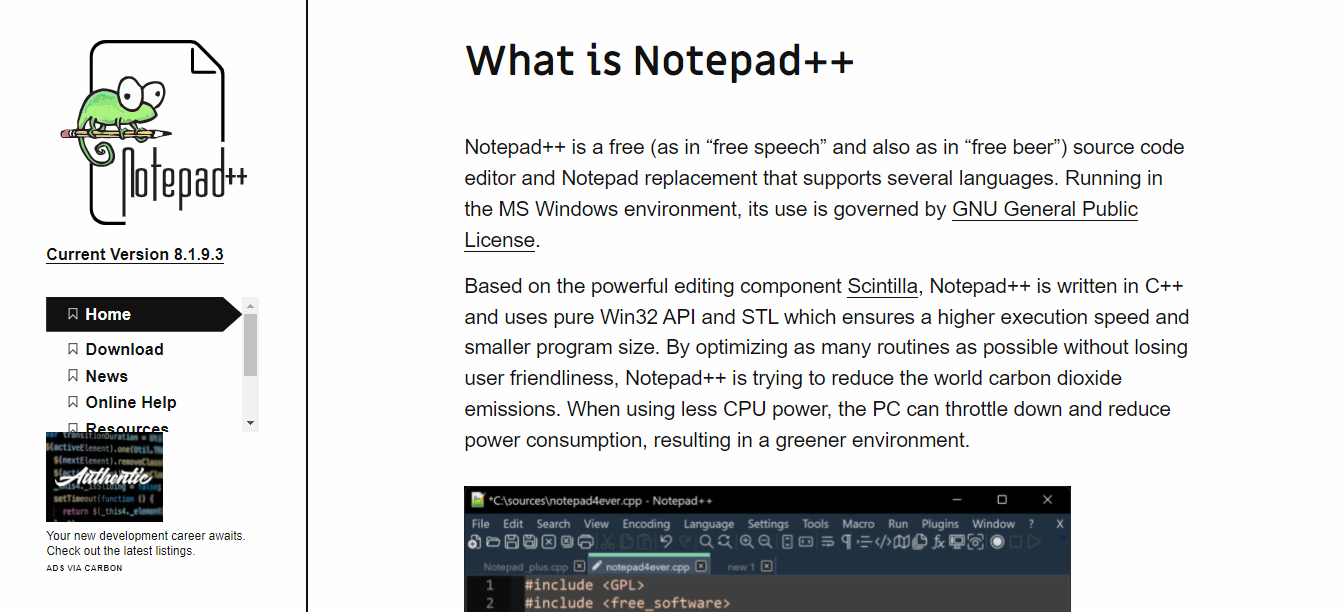 Notepad++